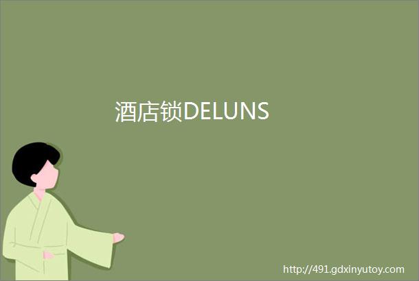 酒店锁DELUNS